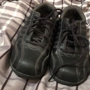 Boys black shoes